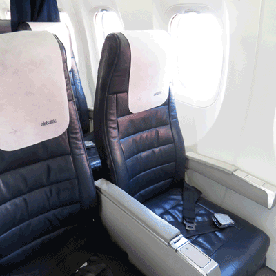 Air Baltic Business Seat Size Image