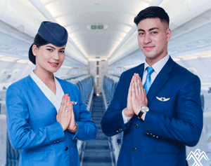 Himalaya Airlines Flight Attendant Image