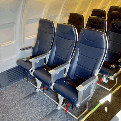 Spring Airlines Japan Business Seat Size Image