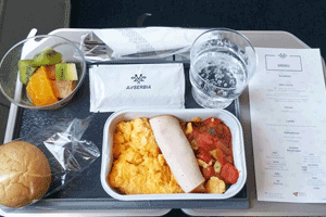 Air Serbia Menu Meals Image