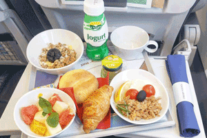 Croatia Airlines Menu Meals Image