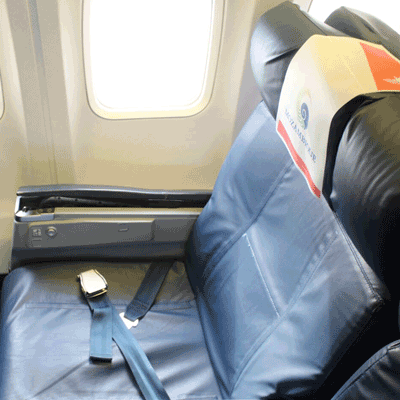 LAM Mozambique Airlines Business Seat Size Image
