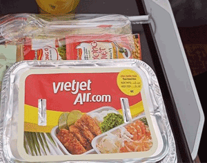 Thai Vietjet Air Menu Meals Image