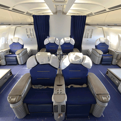 Mahan Air Executive Seat Size Image