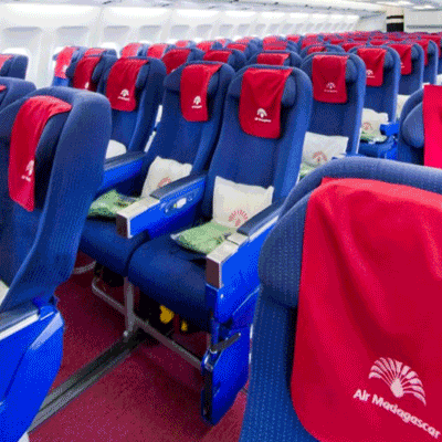 Air Madagascar Economy Seat Size Image