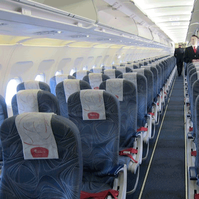 Czech Airlines Economy Seat Size Image