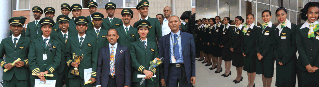 Ethiopian Airlines flight attendant images