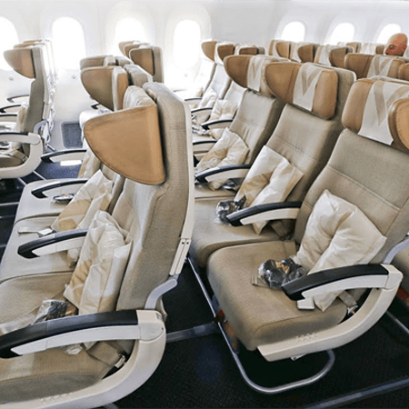 Etihad Airways Economy Class seat image