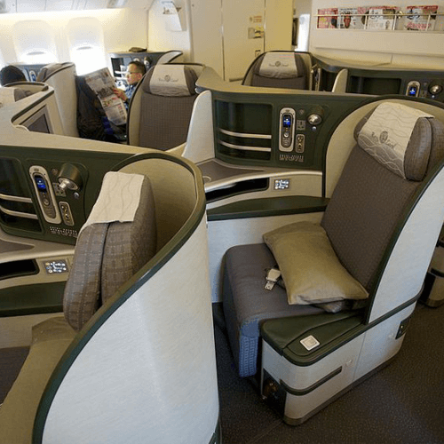 Eva Air Business Class seat image
