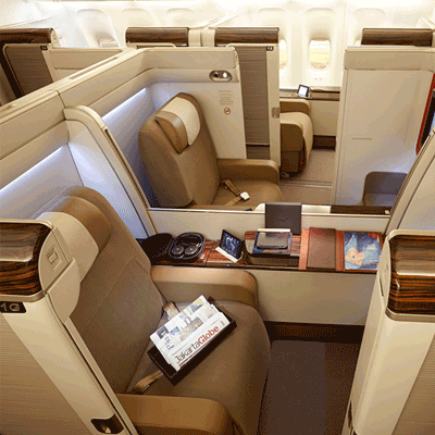 Garuda Indonesia First Class seat image