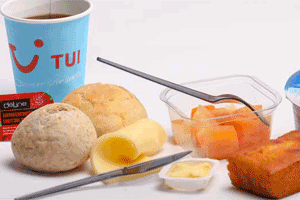 TUI Airways menu meals images