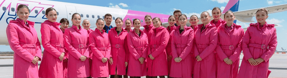 Wizz Air Hungary flight attendant image